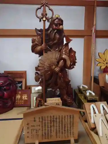 古峯神社の像