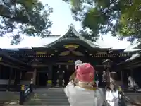 穴八幡宮の本殿・本堂