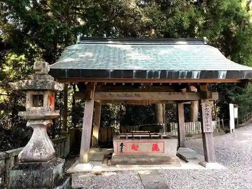 今山八幡宮の手水