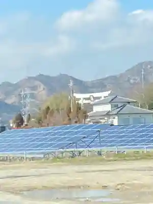 北山鹿島神社の鳥居