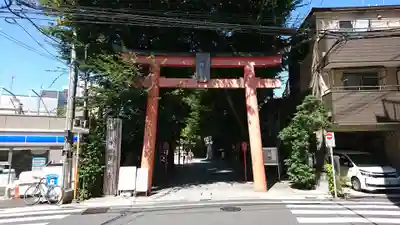 赤城神社の鳥居