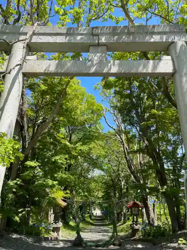 釧路一之宮 厳島神社の鳥居