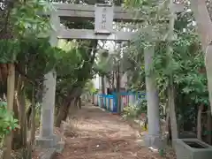 篠崎浅間神社の鳥居