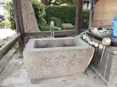 西隆寺の手水