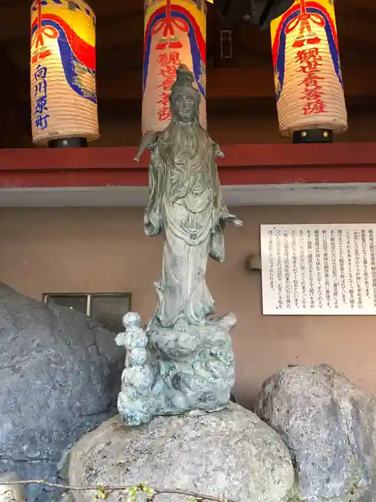 向川原町慈母観音の仏像