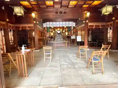 兵庫縣姫路護國神社の本殿・本堂