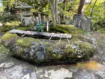 松尾寺の手水舎