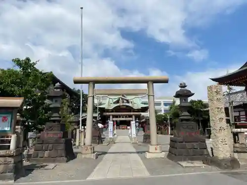 羽田神社の鳥居