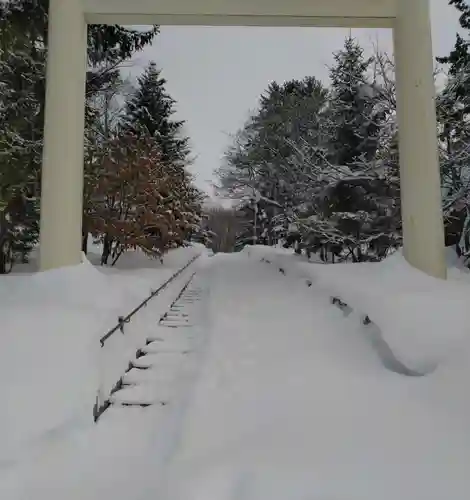 愛別神社の鳥居