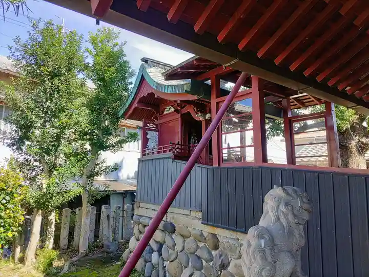 金山社の本殿・本堂