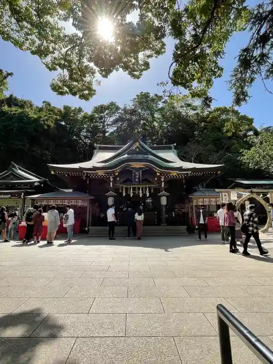 江島神社の本殿・本堂