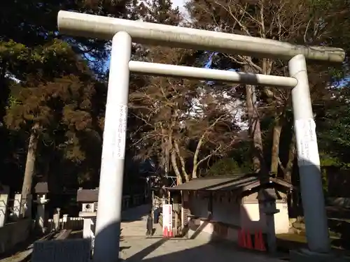 田村神社の鳥居