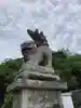 諸山積神社の狛犬