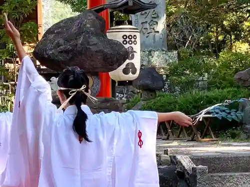 真田神社の神楽