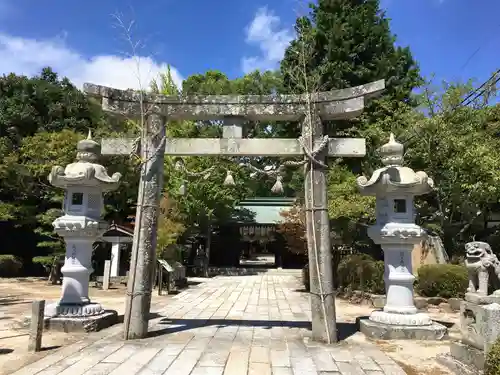 玉祖神社の鳥居