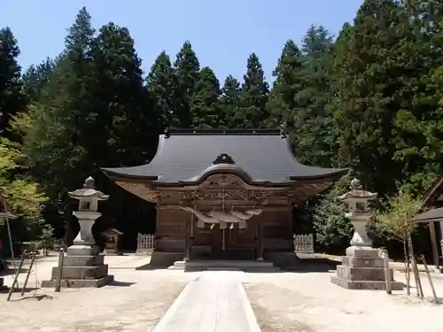 金屋子神社の本殿