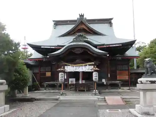千代神社の本殿・本堂