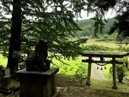 鬼神野神社の鳥居