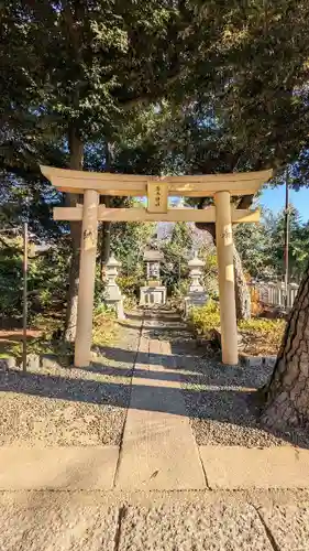 菊田神社の鳥居