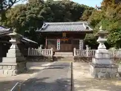 羽梨神社の本殿