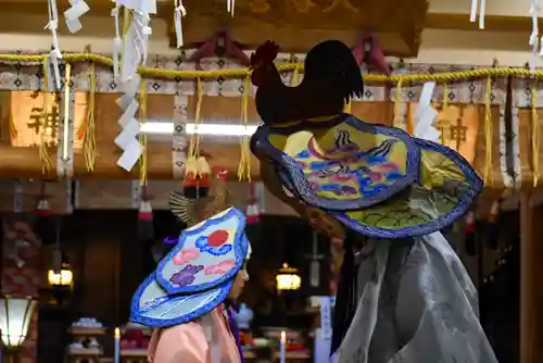 尻岸内八幡神社の神楽