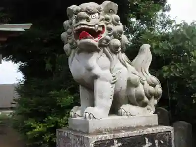 東雷神社の狛犬