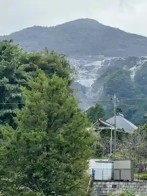 武甲山御嶽神社里宮の景色