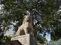 下神明天祖神社の狛犬