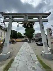 久里浜八幡神社の鳥居