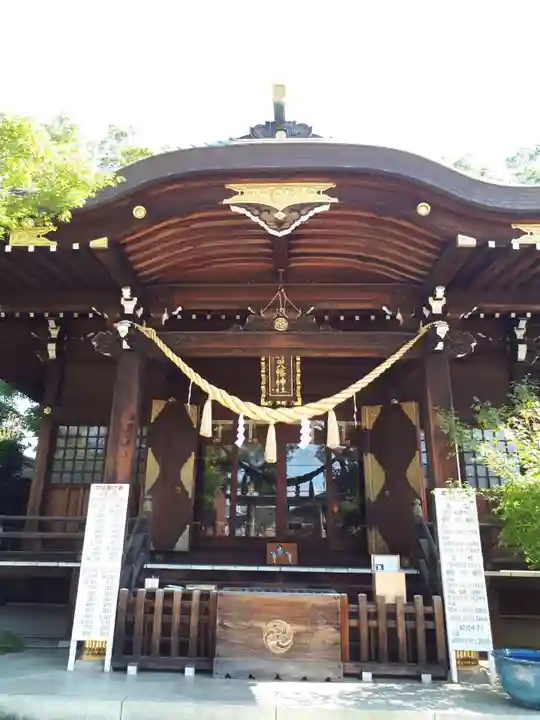 行田八幡神社の本殿・本堂