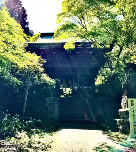 施福寺の山門・神門