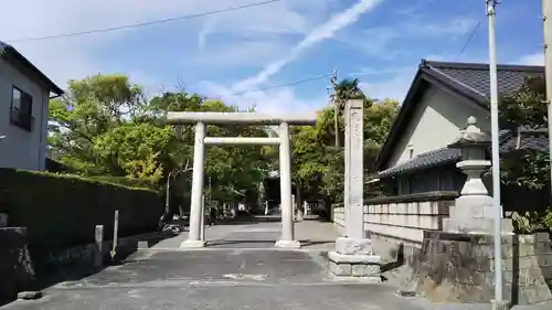 飯津佐和乃神社の鳥居