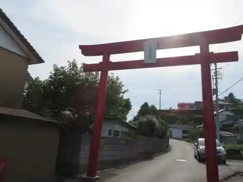 大頭龍神社の鳥居