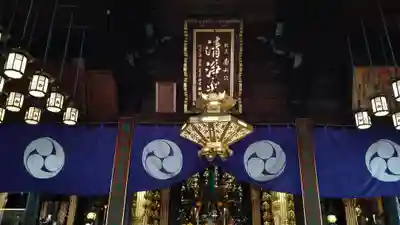 水間寺の本殿・本堂