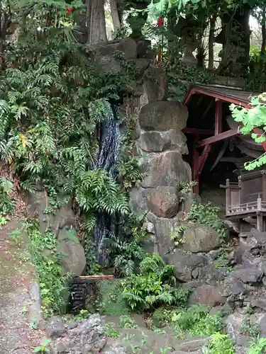 王子稲荷神社の庭園