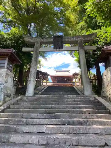 今八幡宮の鳥居