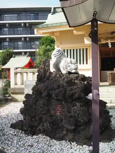 志茂熊野神社の狛犬