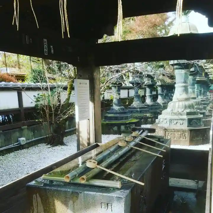 上野東照宮の手水舎