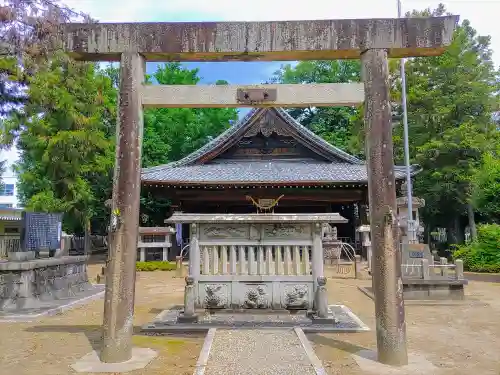 八所社（和田町）の鳥居