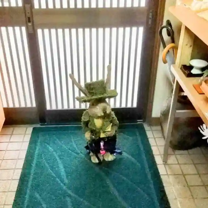 彌彦神社 (伊夜日子神社)の像