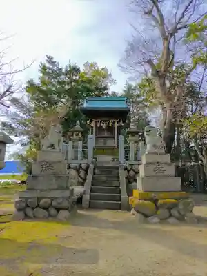 八幡社（四会）の本殿・本堂