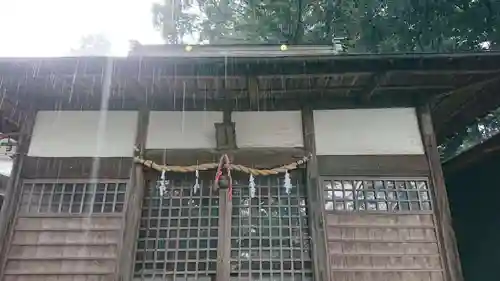 川尻八幡宮の本殿・本堂