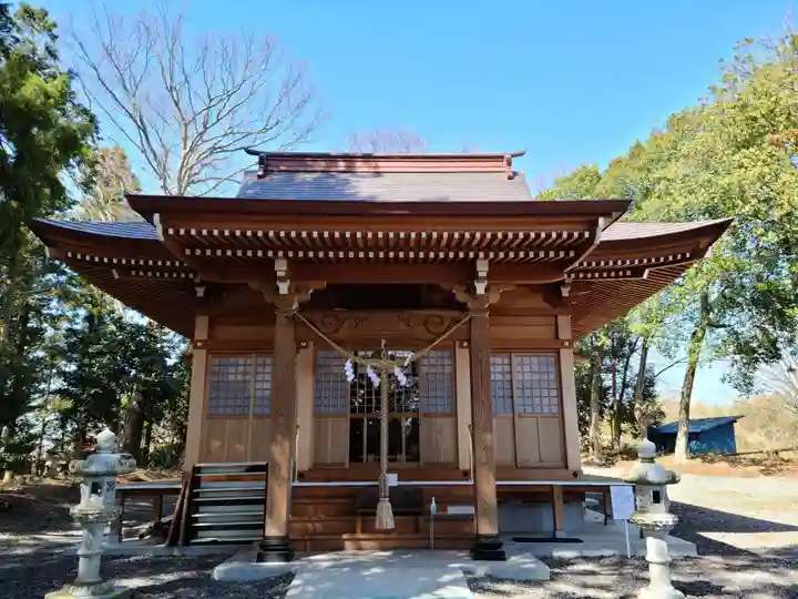 阿久津「田村神社」(郡山市阿久津町)旧社名:伊豆箱根三嶋三社の本殿・本堂