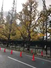 青山熊野神社の周辺