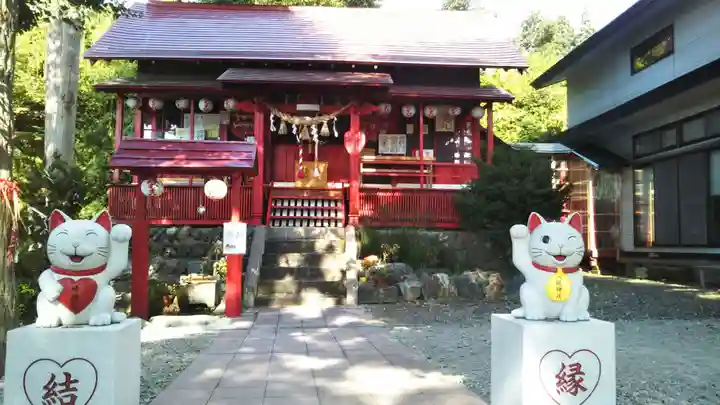 鹿角八坂神社の本殿・本堂