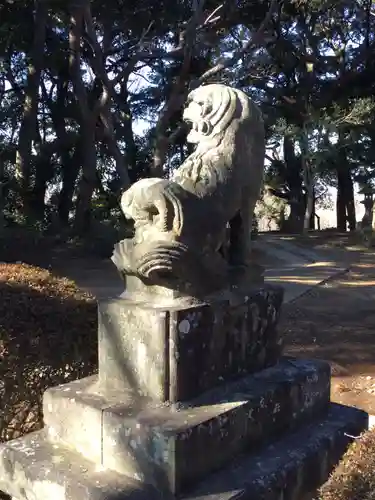 浅間神社の狛犬