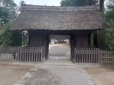 常陸國總社宮の山門・神門