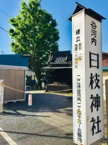谷河内日枝神社のその他建物