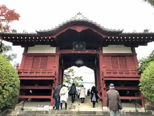 護国寺の山門