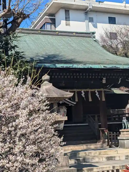 五條天神社の本殿・本堂